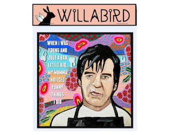 Little Shop of Horrors Magnet by Willabird Designs Artist Amber Petersen. Steve Martin as Orin Scrivello the Dentist