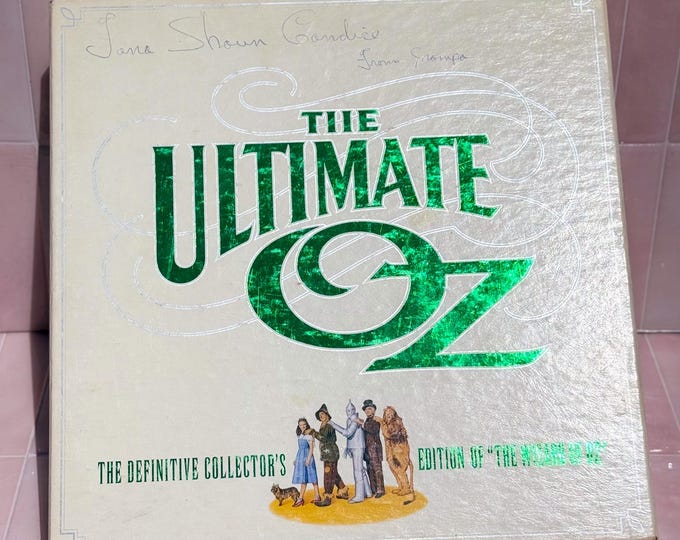The Ultimate Oz Special Edition Box Set found by Willabird Designs Vintage Finds. Wizard of Oz collectible, VHS, 1993 edition