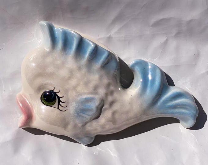 1950’s Ceramicraft Anthropomorphic Fish found by Willabird Designs Vintage Finds