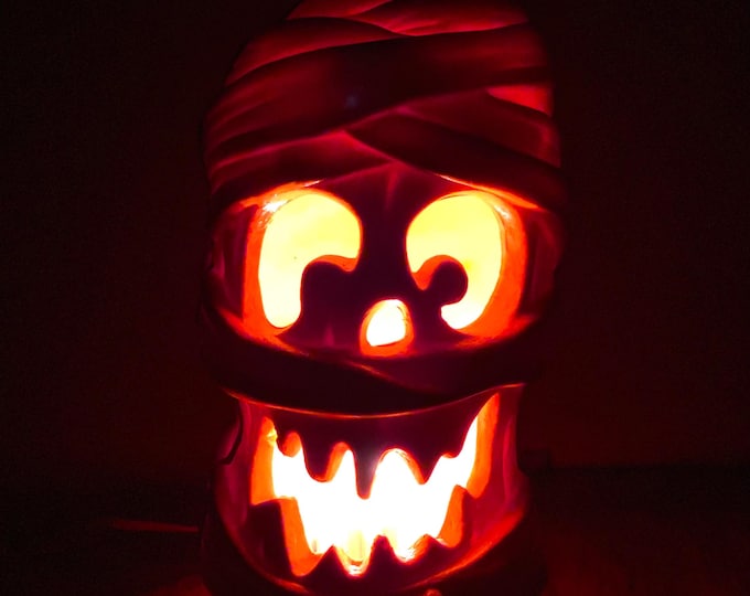 1995 Trendmasters Mummy-Jack ‘O Lantern Light found by Willabird Designs Vintage Finds