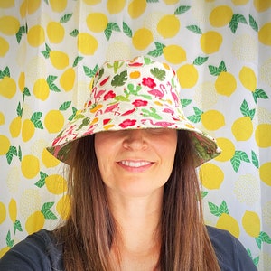 Sombrero de pescador reversible con flamencos, sombrero de verano de ala ancha para mujer