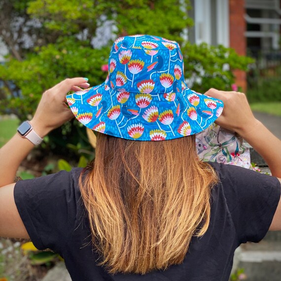 Ladies Reversible Australian Hat Women 