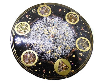 Orgone Large Energetic Grid  Plato and Metatron Solid
