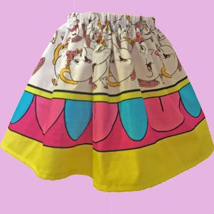 Mrs Potts Chip Beauty And The Beast Rock Fur Gals Alle Etsy