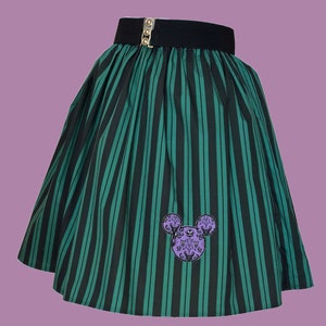 Haunted Mansion Hostess Inspired Skirt for Gals, all sizes, plus size image 2
