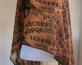 Ouija Board inspired Chiffon Shawl