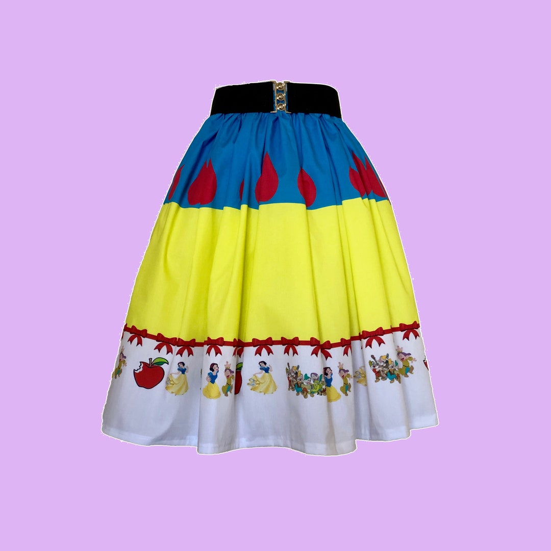 Snow White Skirt for Gals, All Sizes, Plus Size - Etsy