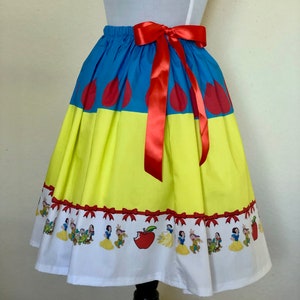 Snow White Skirt for Gals, All Sizes, Plus Size - Etsy
