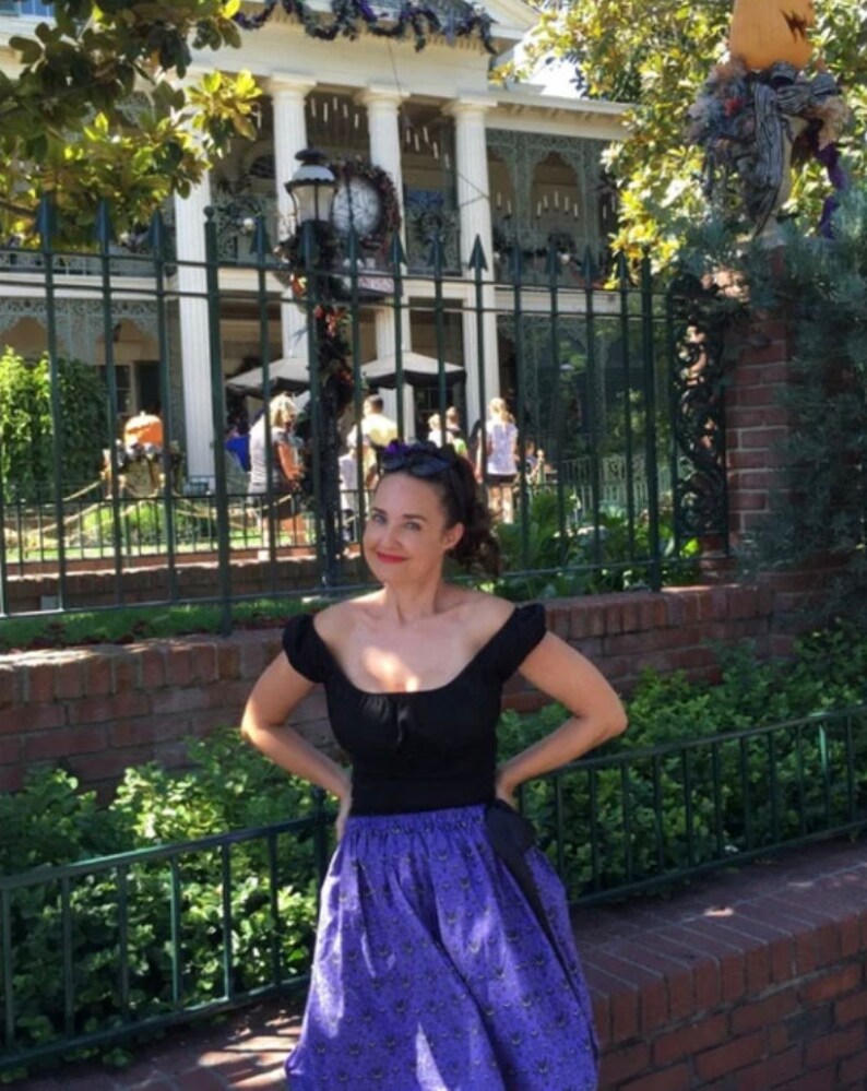 Haunted Bloom Floral Skirt