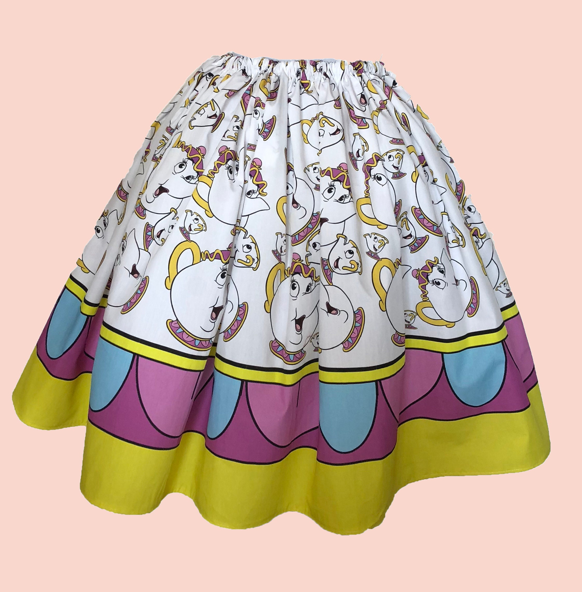 Mrs Potts Chip Beauty And The Beast Rock Fur Gals Alle Etsy