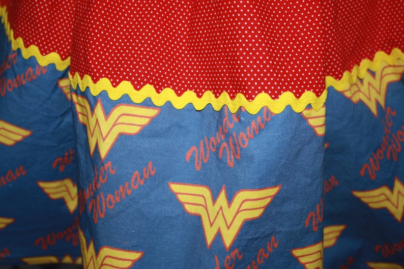 Plus Size Wonder Woman Skirt for Gals All Sizes