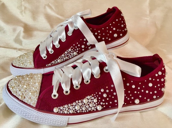 swarovski crystal trainers