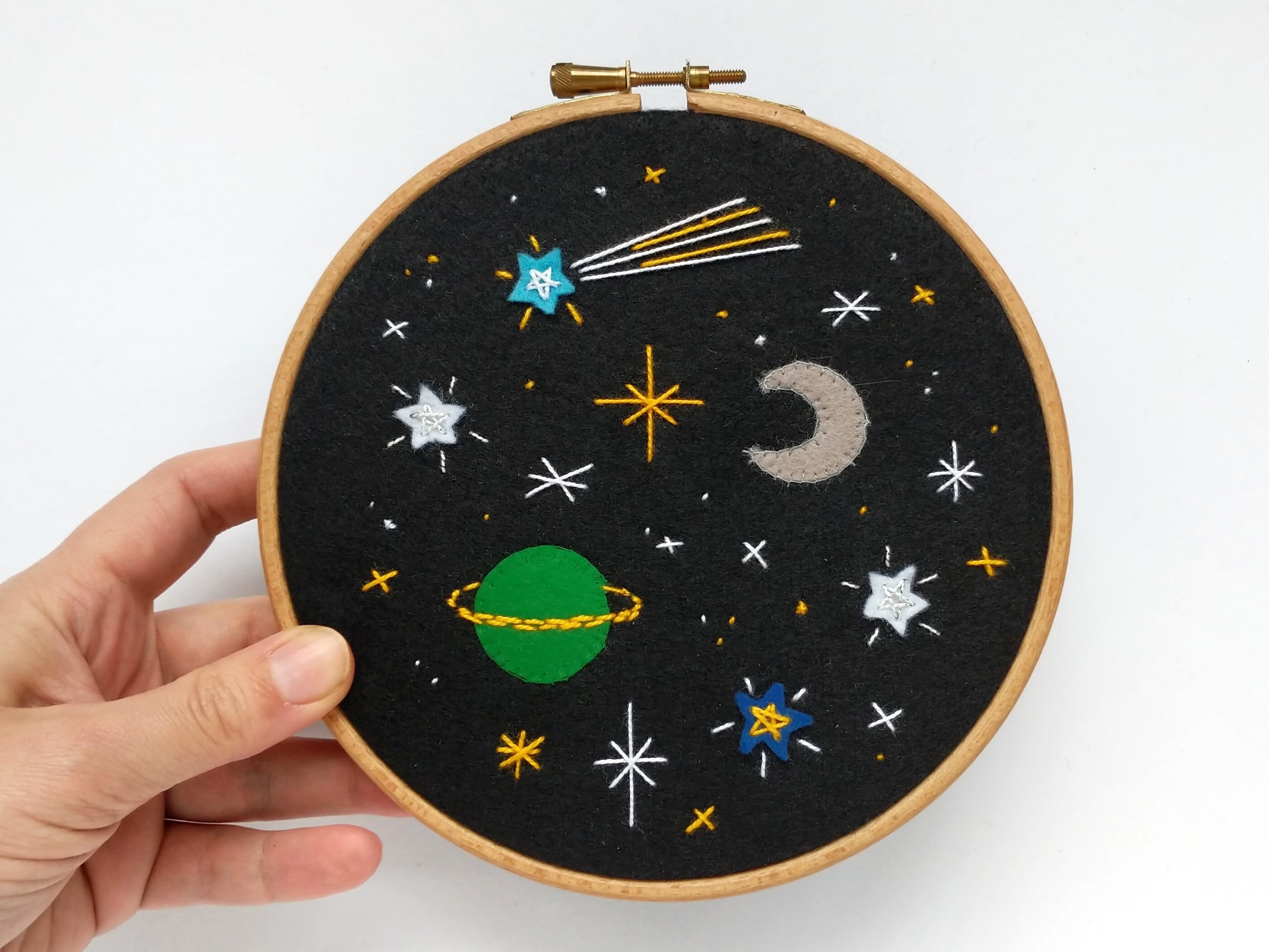 【amour様】planet3rd hand embroidery best Amazon.com: Armindou Embroidery Kit for Adult Kids Beginner