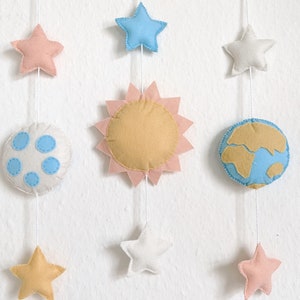 Felt wall art for nursery