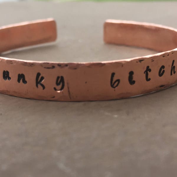 funky bitch cuff - phish jewelry