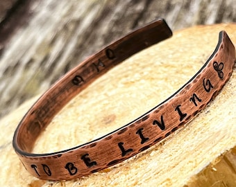 Goose -  Goose inspired copper cuff - Empress of Organos