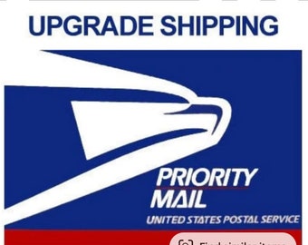 Upgrade Shipping - Priority Mail -Add on only