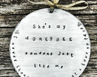 Goose - Goose ornament- Honeybee