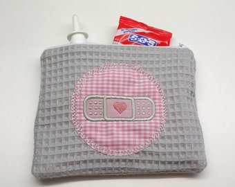 Emergency pouch Plaster pouch Cosmetic pouch