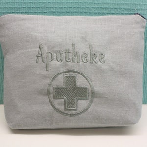 First Aid Bag Emergency Bag First-aid kit Plaster bag Cosmetic bag image 1