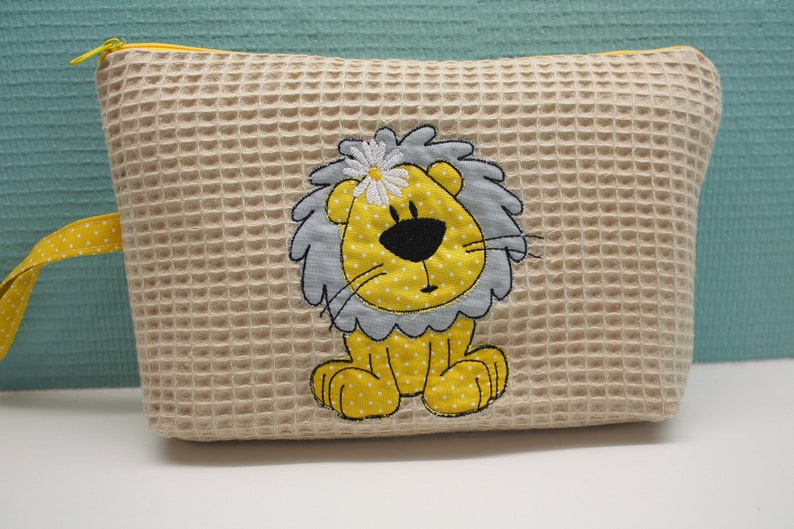 Diaper bag toiletry bag with name image 3