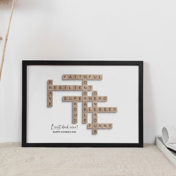 Custom Crossword Names Etsy