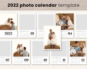 5x7 Printable Calendar | Etsy