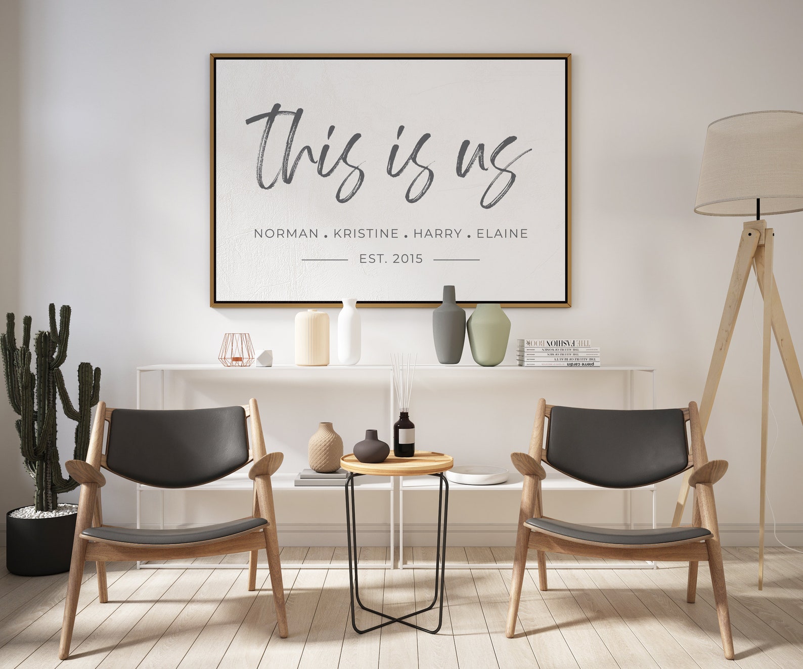 Custom Family Printable, Personalized This is Us Family Sign, Family ...