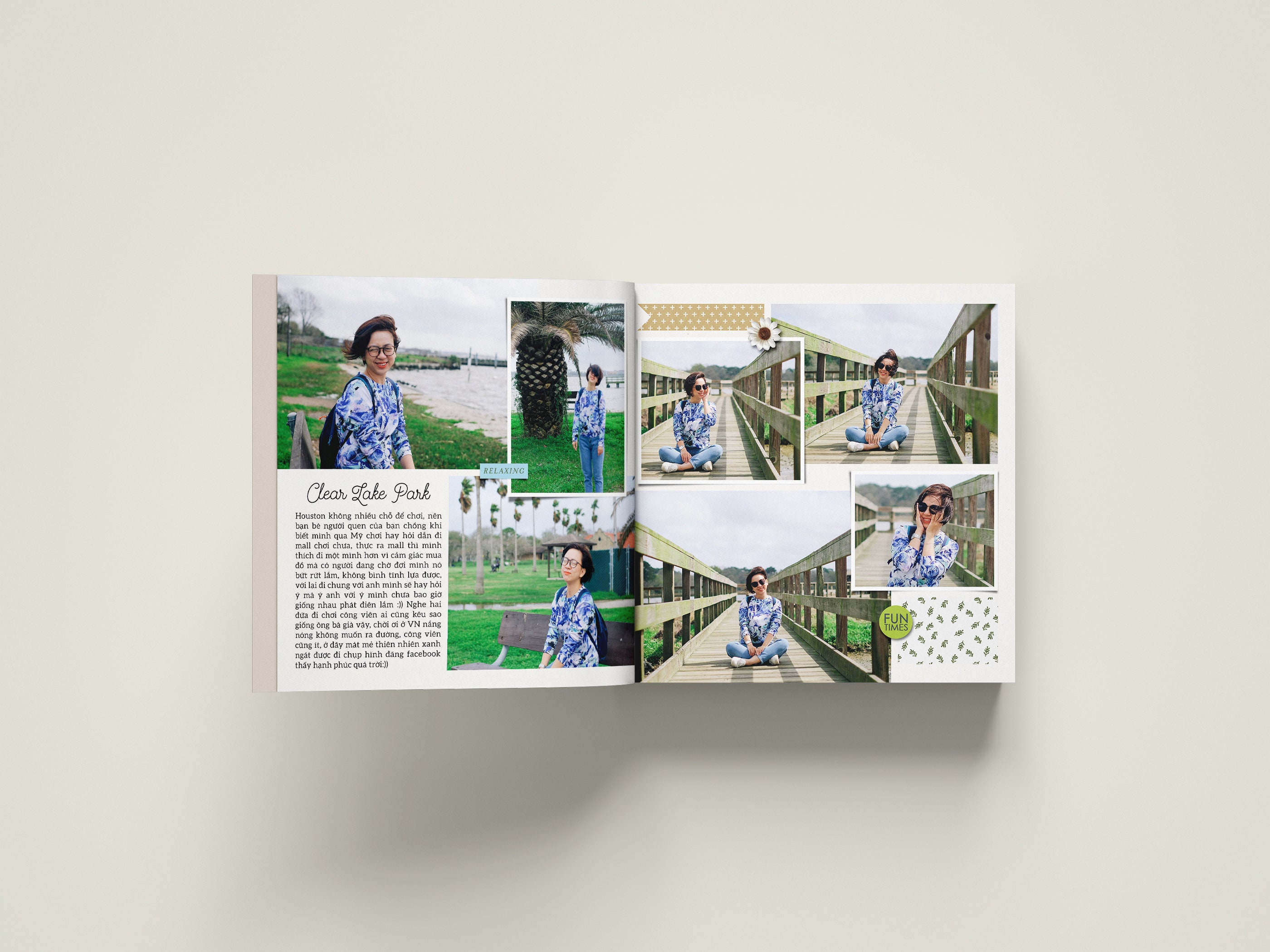 Photobook Album Template, 1212 Square Book Photoshop Templates