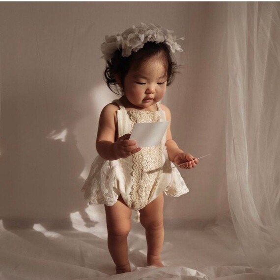 Boho romper cheap baby girl