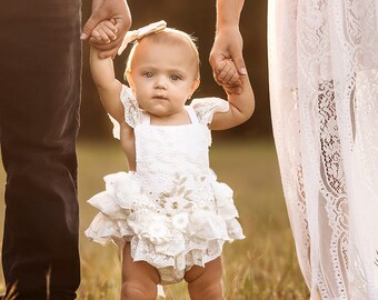 Baby Girl Romper, Baby Girl Clothes, Baby Romper, Photography Prop