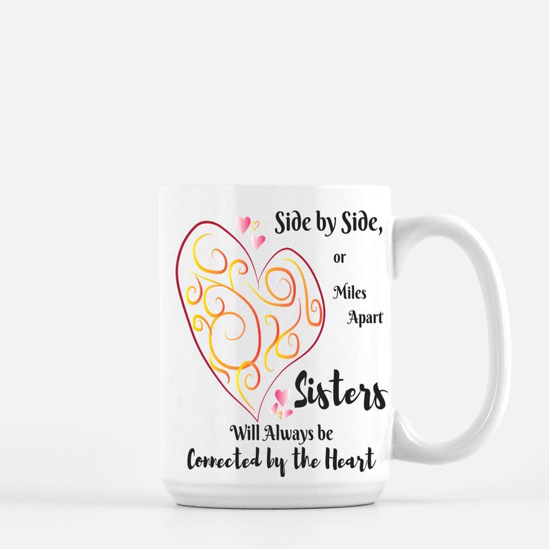Coffee and Tea Mug Sister Gift for Sister Birthday gift Etsy