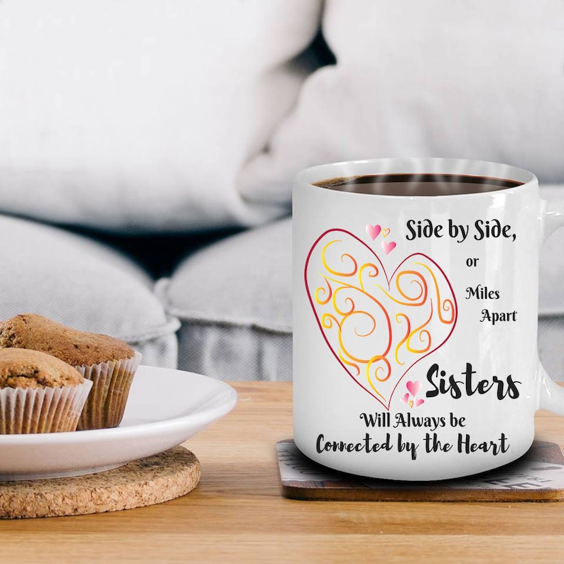 Coffee and Tea Mug Sister Gift for Sister Birthday gift Etsy