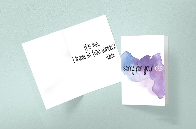 We are sorry for your loss picture