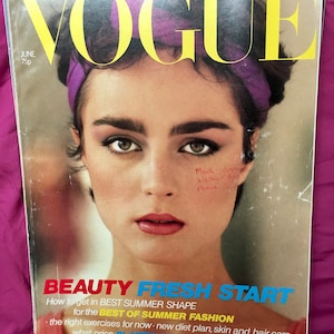 Vintage Vogue Magazine- June 1979