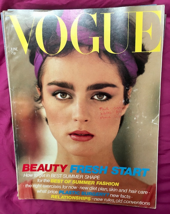 Vintage Vogue Magazine- June 1979 - Etsy