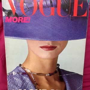 Vintage Vogue Magazine- February 1979