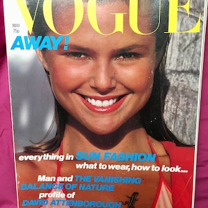 Vintage Vogue Magazine- May 1979