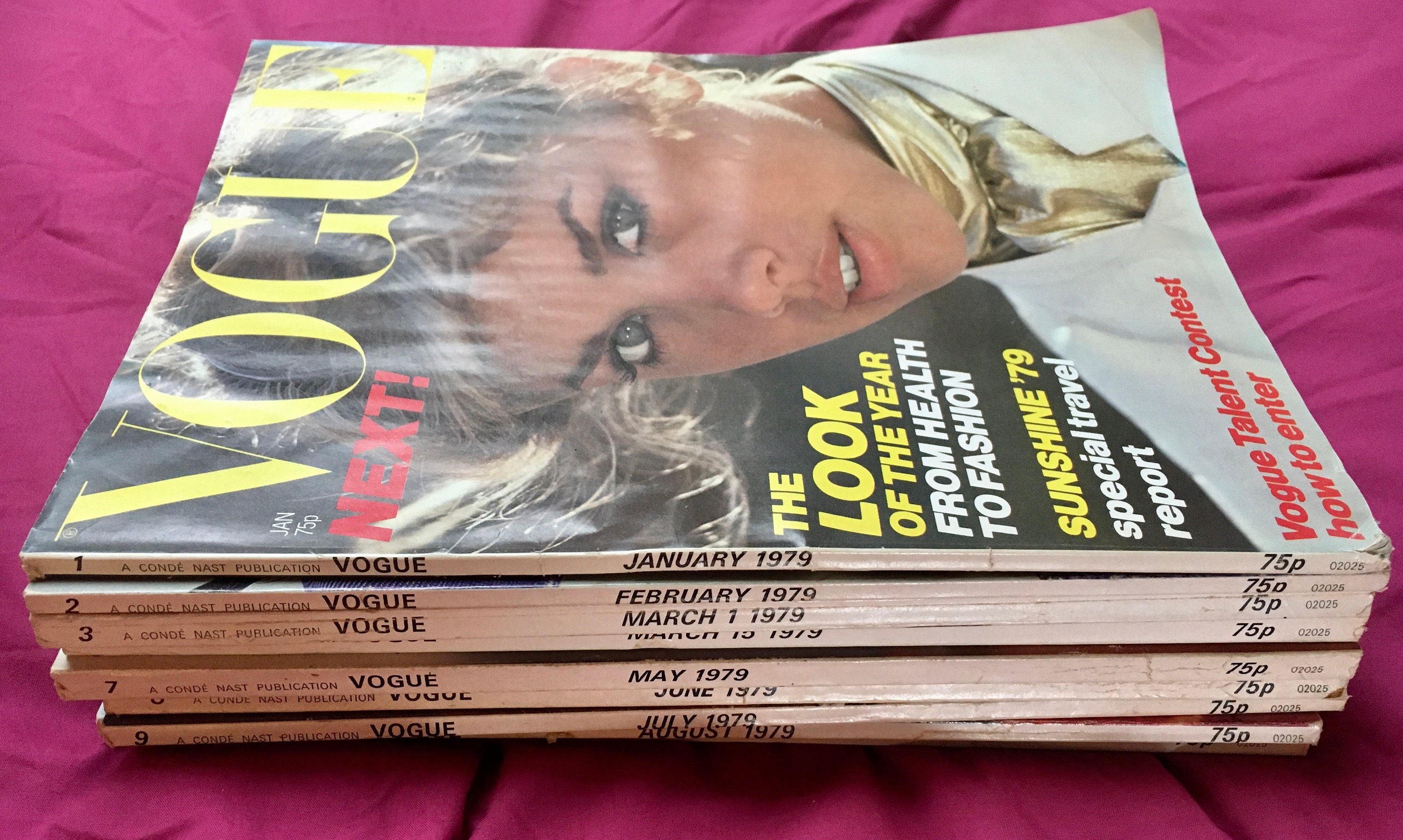 Vintage Vogue Magazine- January 1979 - Etsy