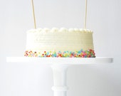 Customizable Tassel Topper // Cake Topper, Pie Topper, Cupcake Topper, Dessert Topper