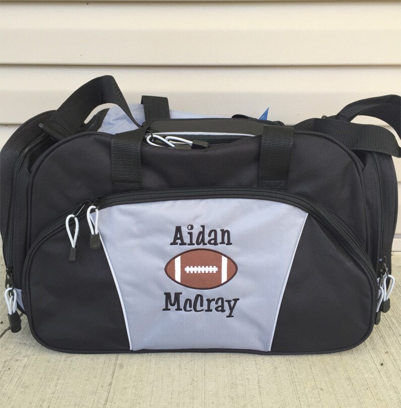 Duffel Bag Personalized Football Sports Duffle Bags Sports Etsy
