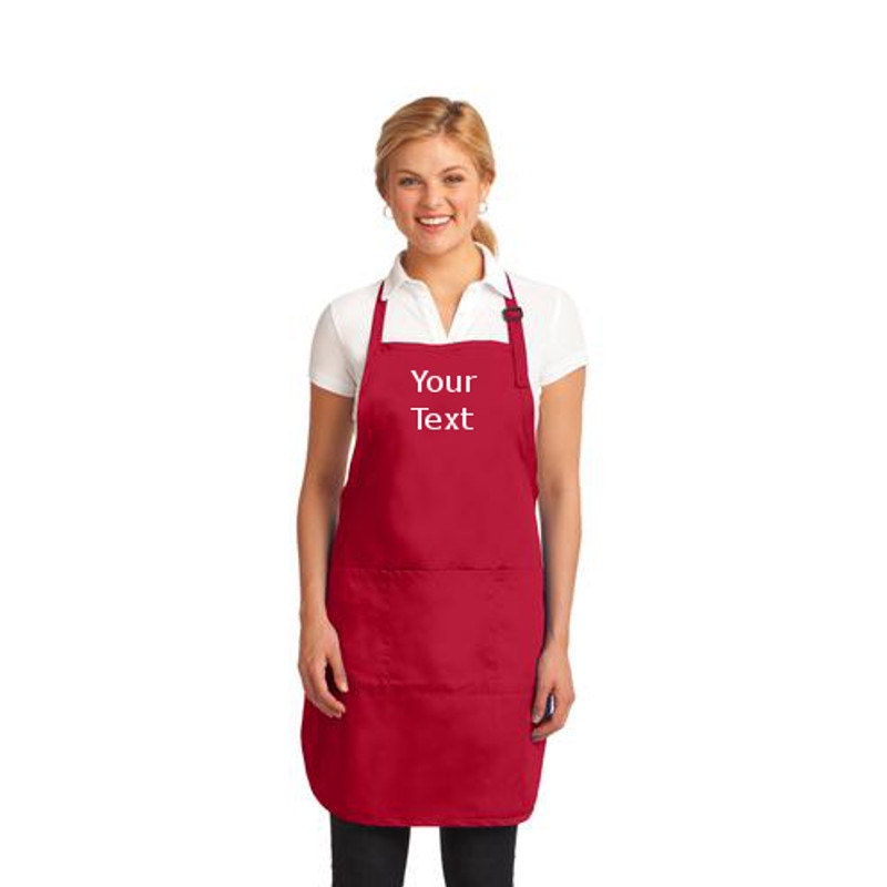 Personalized Apron with Name or Monogram Available in 6 Etsy