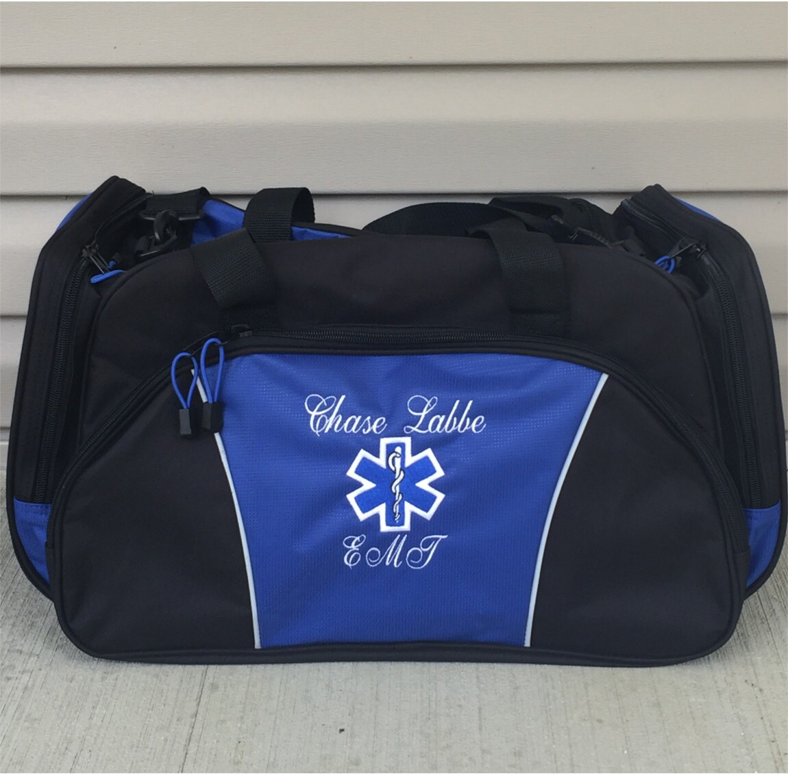 Duffel Bag Personalized EMT Paramedic Duffle Bags Nurse Etsy