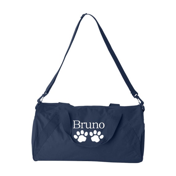 paw print duffle bag