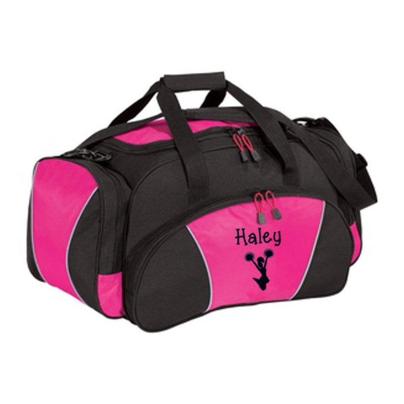 Duffel Bag Personalized Cheer Duffle Bags Cheerleader Etsy