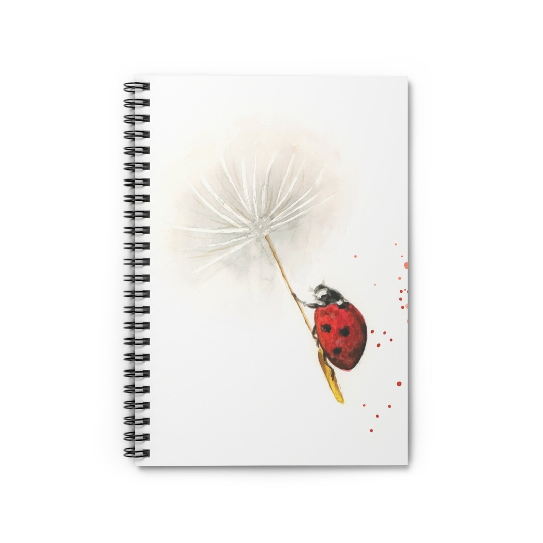 Ladybug Notebook Ladybird Notebook, Ladybug Notebook, Ladybird Journal, Ladybird Notepad ...