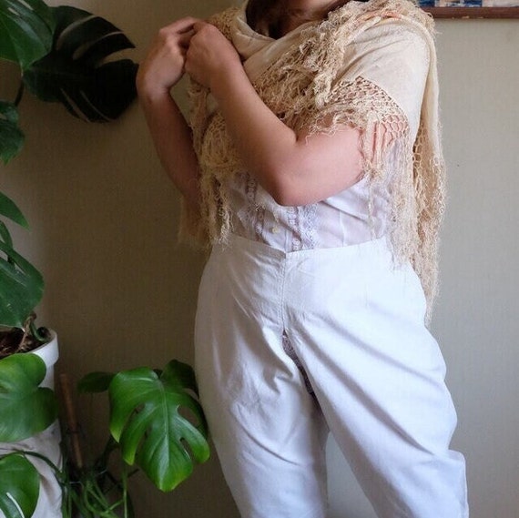 フランスアンティーク Victorian french bloomers フランス