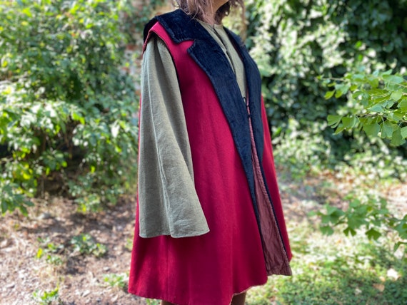 Vintage Tudor coat Medieval Renaissance coat Fest… - image 4