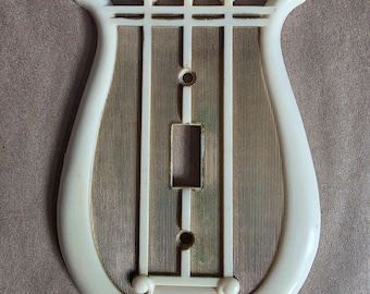 LYRE Vintage Plastic Light Switch Cover Engel Plastics Baltimore