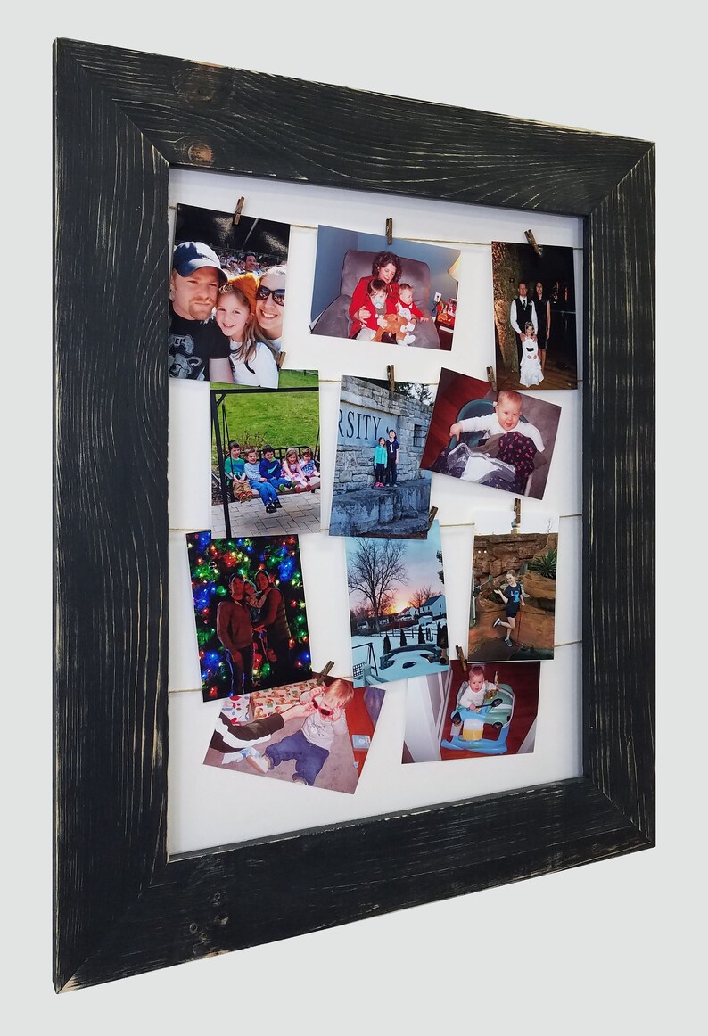 Woodland Picture Frame Collage Wood Picture Frame Collage Etsy